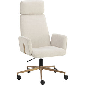 Kalev Chacha Cream Office Chair